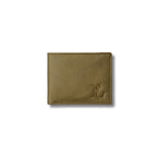 Genuine Leather Men’s Wallet with Coin Pocket and ID Window