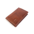 Genuine Leather Card Holder with 7 Card Slots