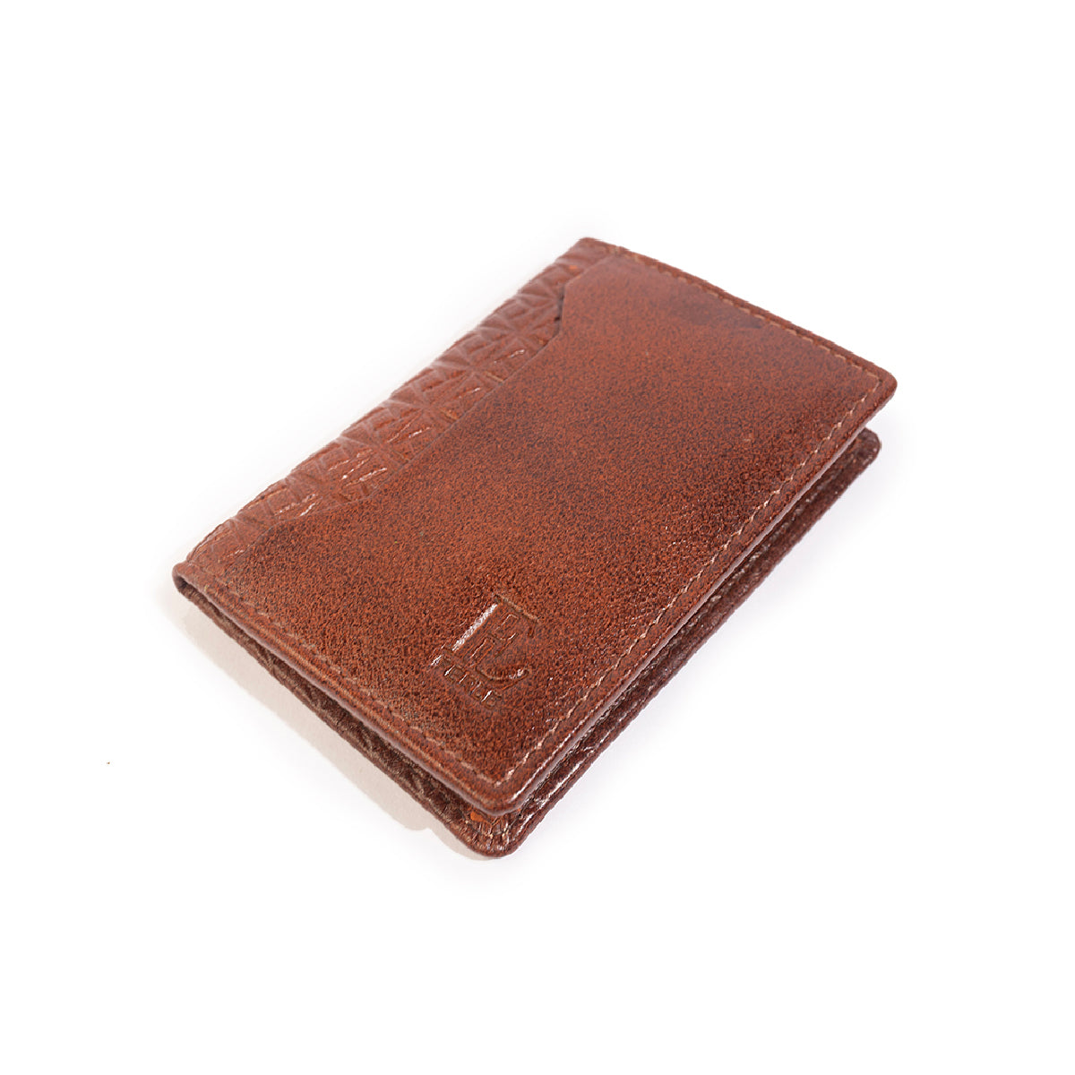 Genuine Leather Card Holder with 7 Card Slots